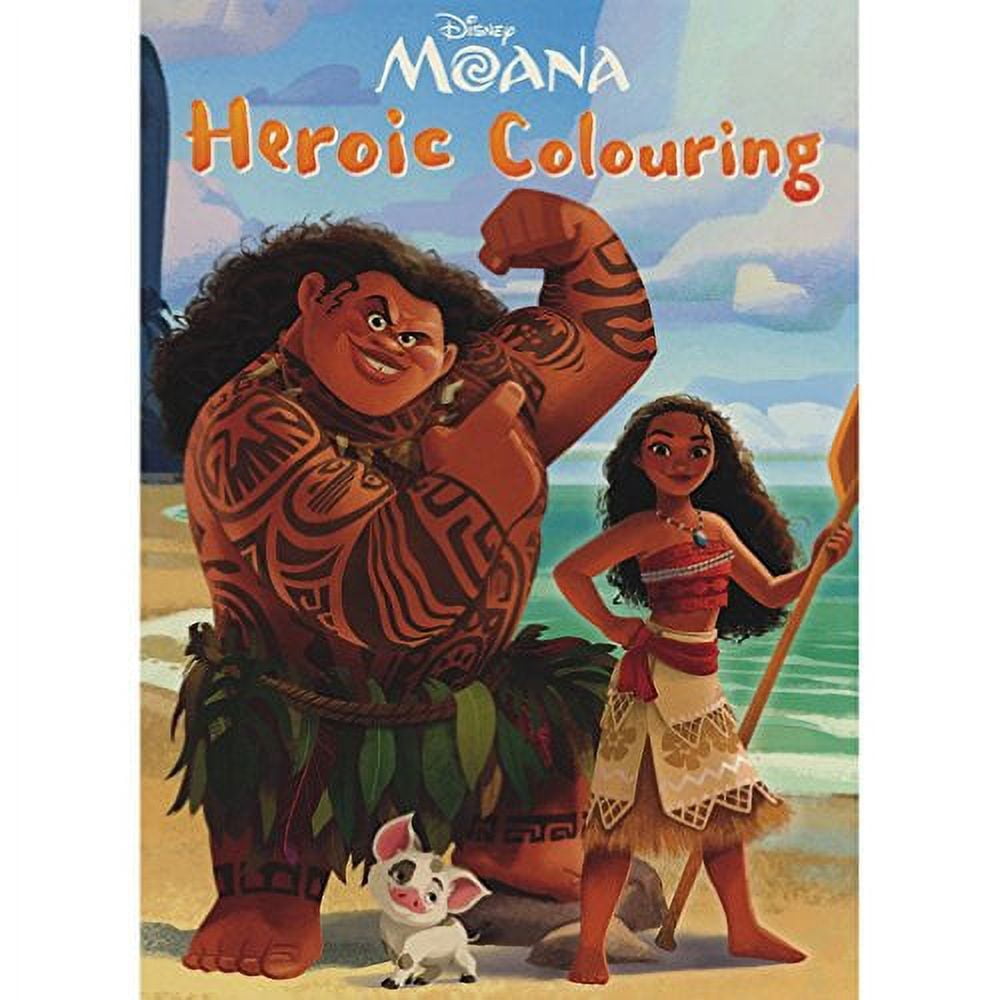 Heroic Colouring (Disney Moana) - Walmart.com