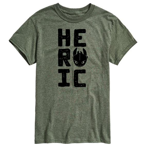 How to Train Your Dragon - Heroic - Men's Short Sleeve Graphic T-Shirt