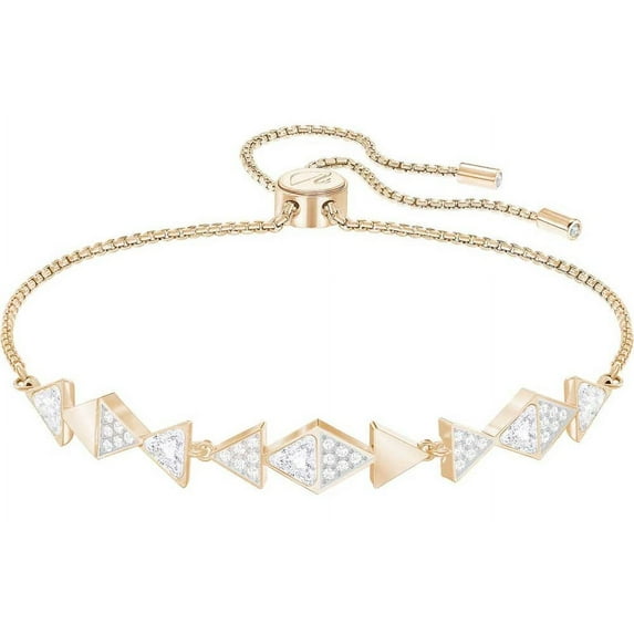 Heroism Bracelet - White - Rose gold Plating - 5350345