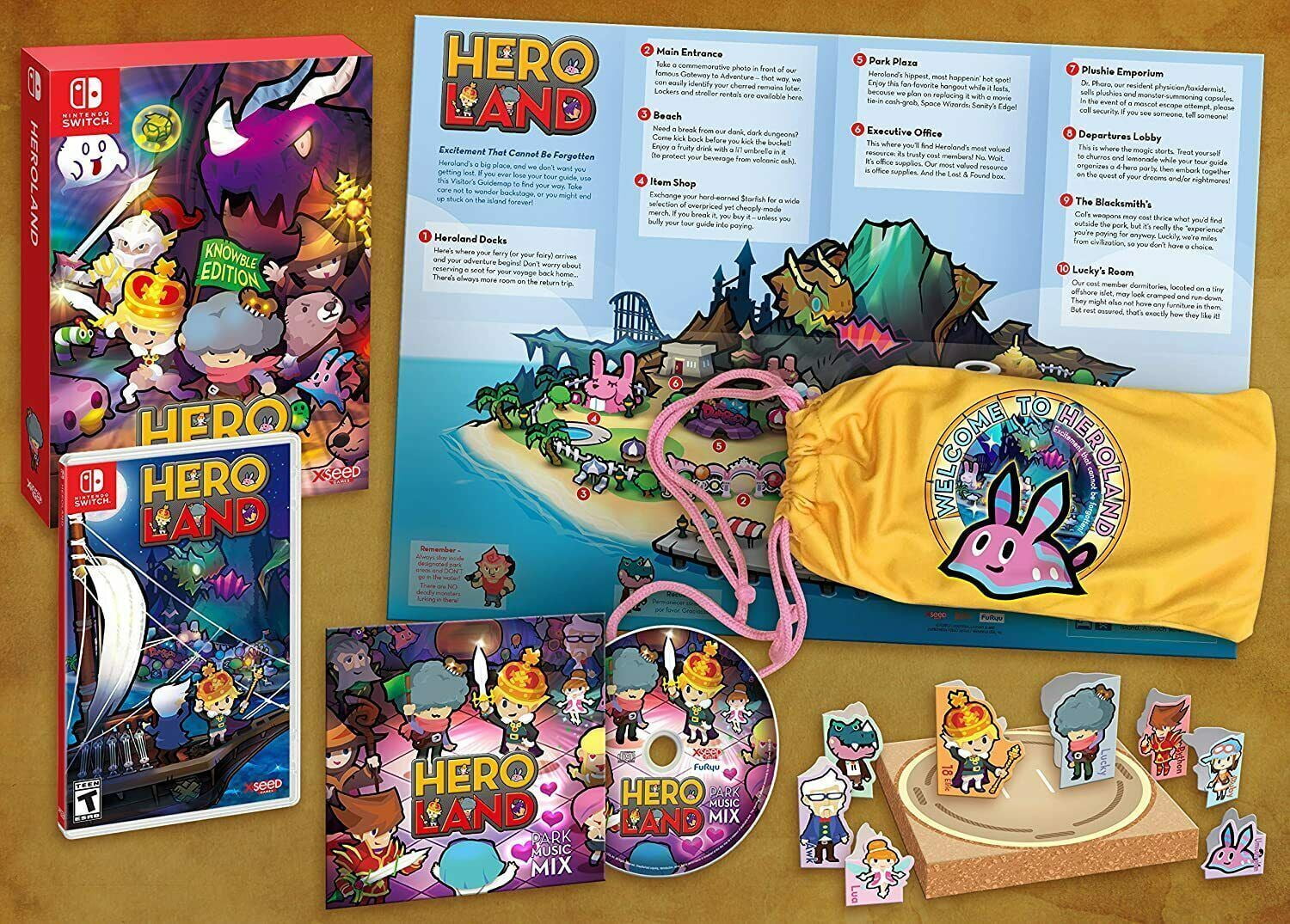 Trader Games - HERO LAND KNOWBLE EDITION SWITCH UK NEW sur Nintendo Switch