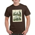 thumbnail image 1 of Heron And Crane T-Shirt Men -Sydenham Edwards Designs, Male x-Large, 1 of 4