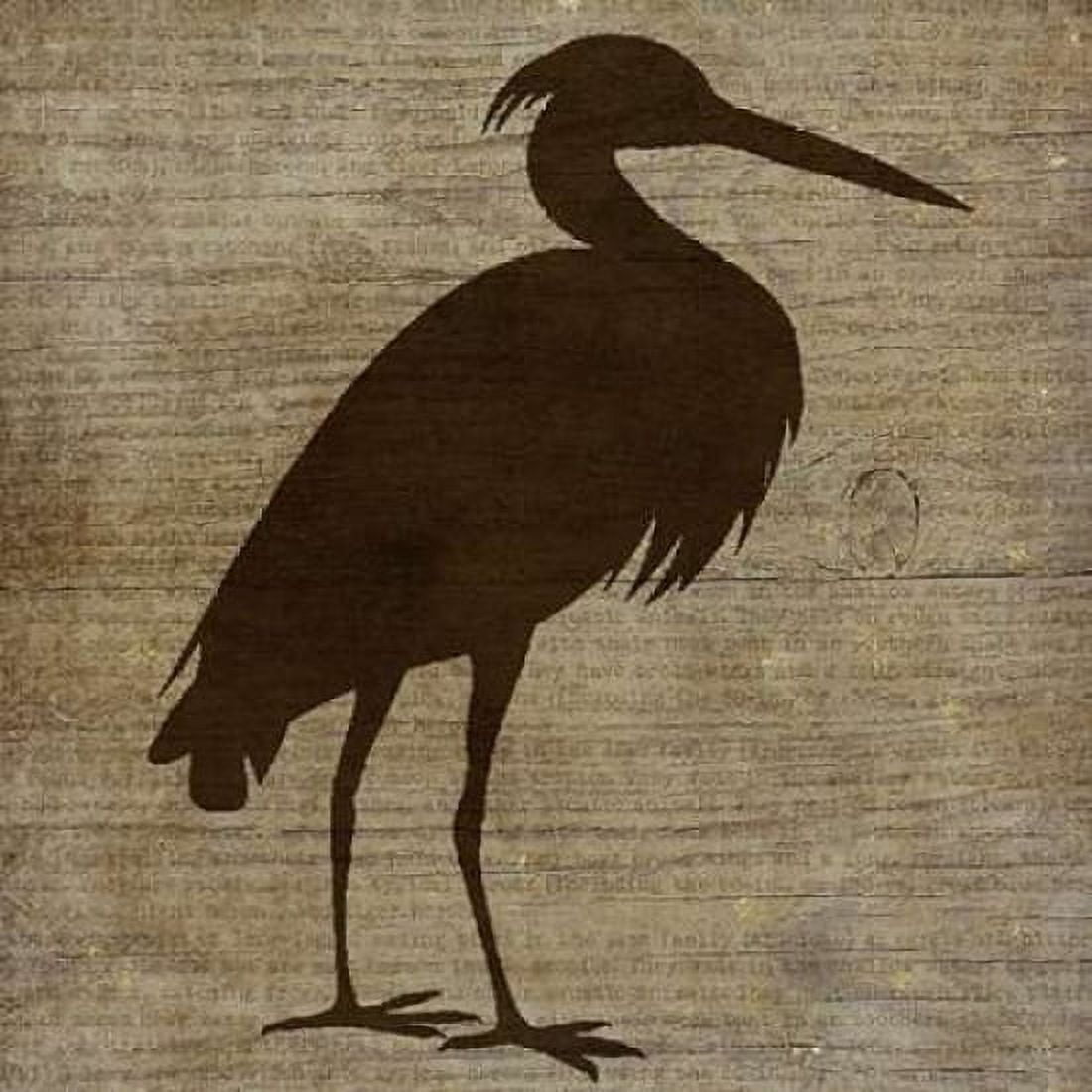 Heron Canvas Art - Beth Albert (24 x 24)