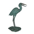 thumbnail image 1 of Nifao Heron Outdoor Fountain Statue, Bronze Garden Water Feature Sculpture for Patio & Yard – Garden Outdoor Decor Sculpture, 14"L x 24"W x 26"H, 1 of 11