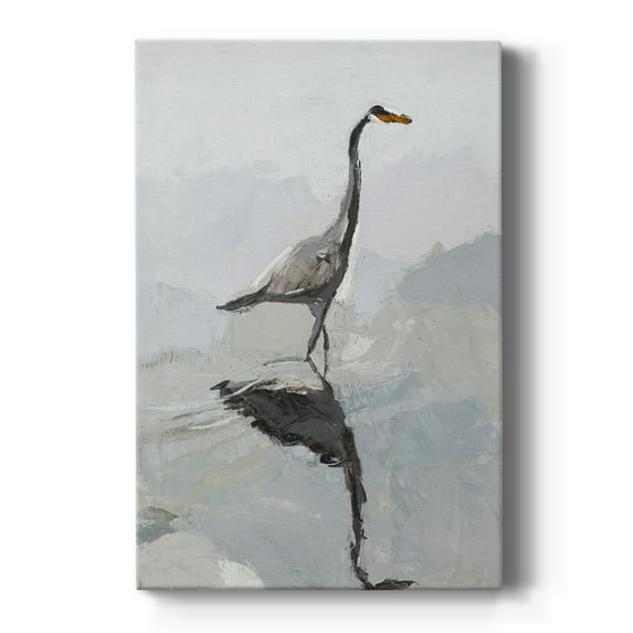 Heron Premium Gallery Wrapped Canvas - Ready to Hang