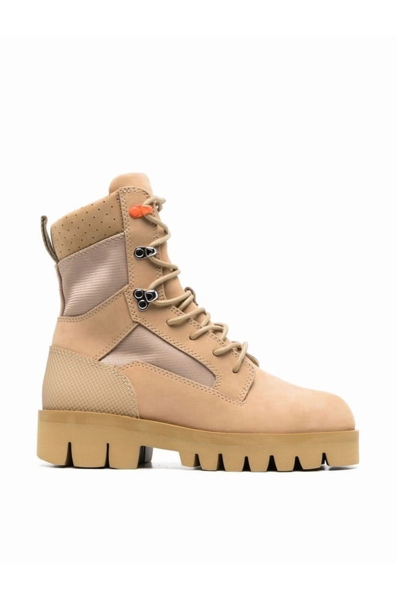 Lace-Up Military Boots Neutrals (Women's)