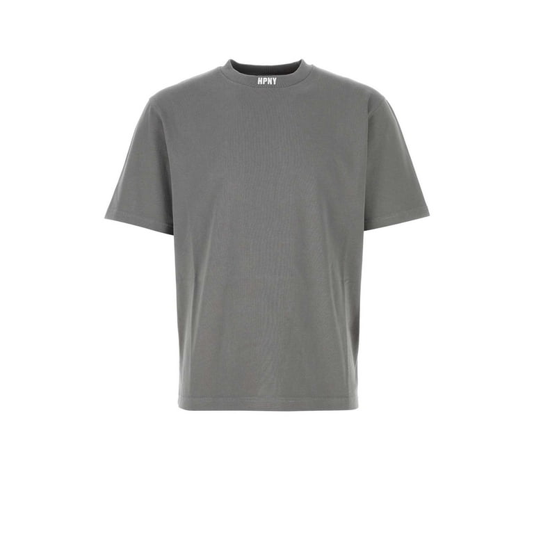 Heron Preston Man Grey Cotton Oversize T-Shirt 