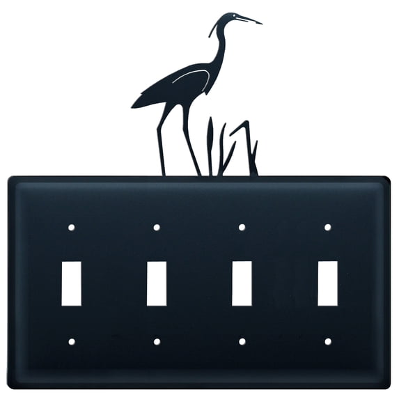 Heron Quadruple Switch Cover