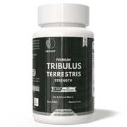 Heroot Tribulus Terrestris 500mg Capsules - Supports Boost Energy, Helps Testosterone and Muscle Recovery, 60 Count