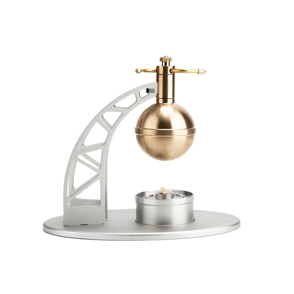 Heros Engine Steam Globe Model, DIY Vintage Replica Kit with Functional Steam Power Demonstration, STEM Education Tool & Mechanical Collectible