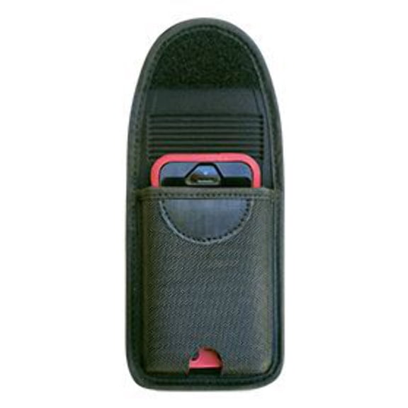 Heros Pride Phone/Radio Pouch, Nylon, Black, XL, Hook-and-Loop 1045E
