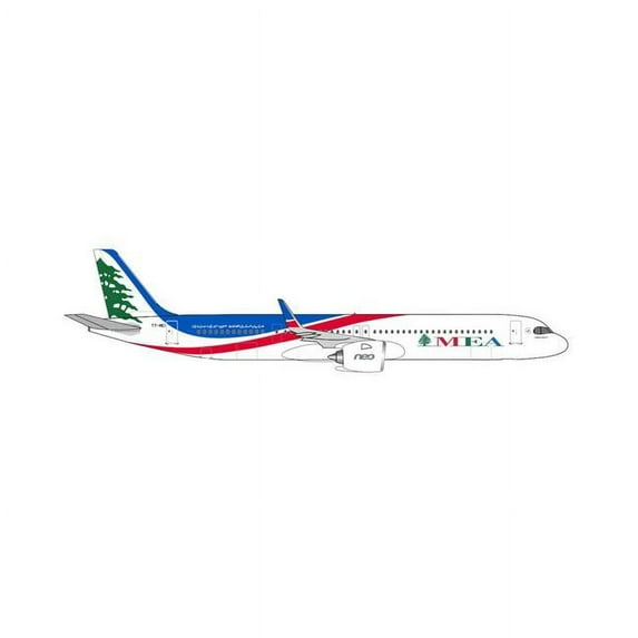 Herpa 500 Scale HE534949 1 by 500 MEA A321NEO Model Plane