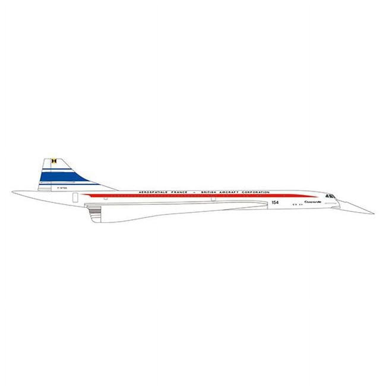 Herpa Aerospatiale & Bac Concorde 1-500 50 Years Aircraft 