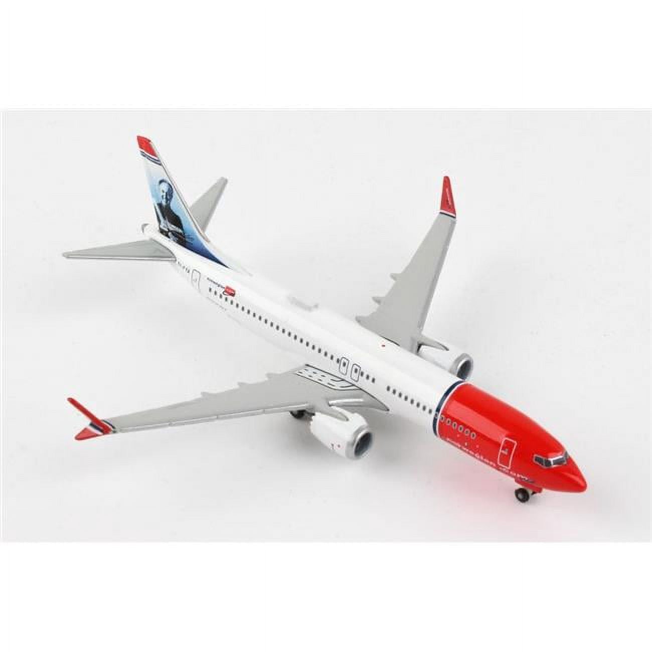 Herpa HE535229 Norwegian Air Shuttle 7378MAX 1-500 Scale Airplane