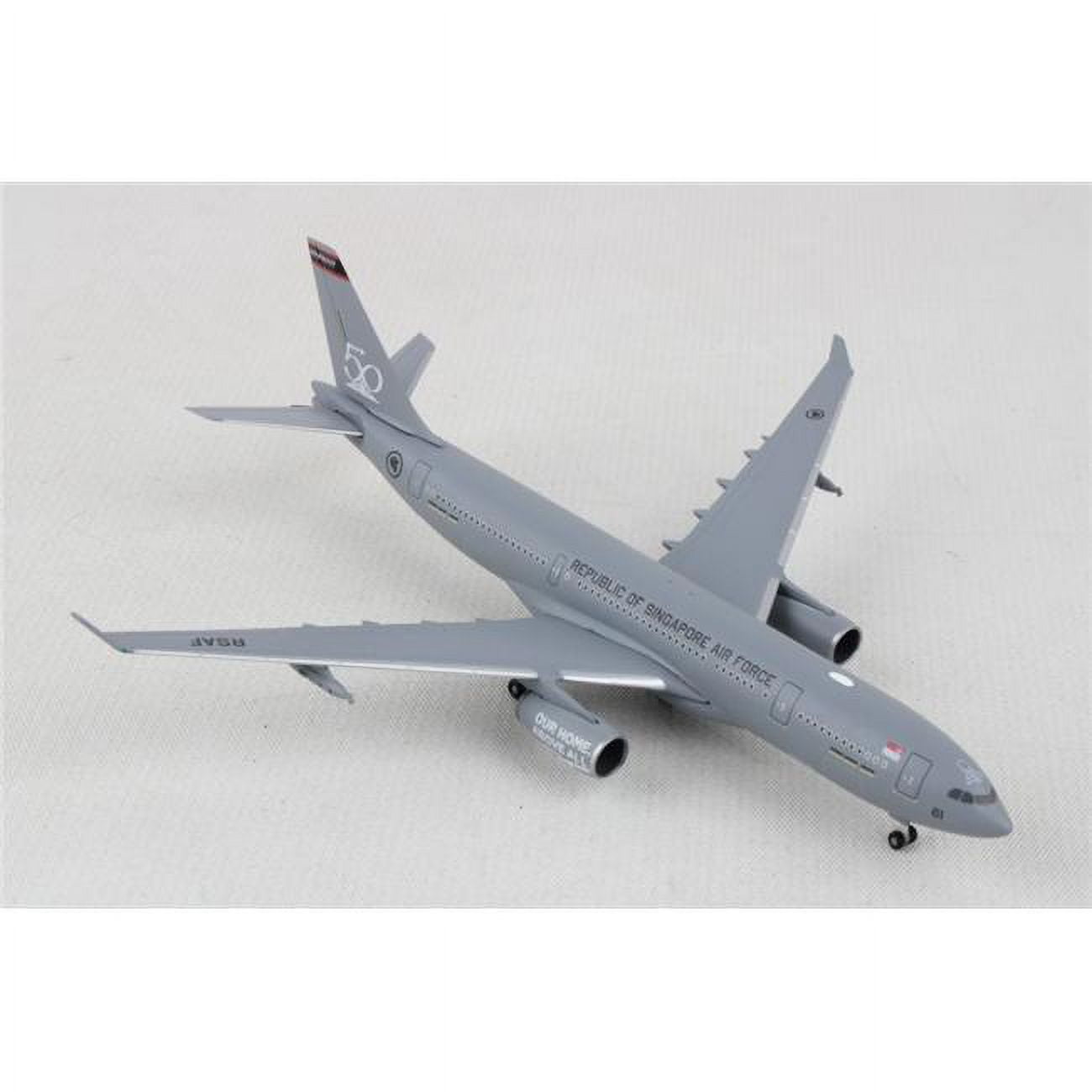 Herpa HE536745 1-500 Scale Wings Singapore Air Force A330-200 Model ...