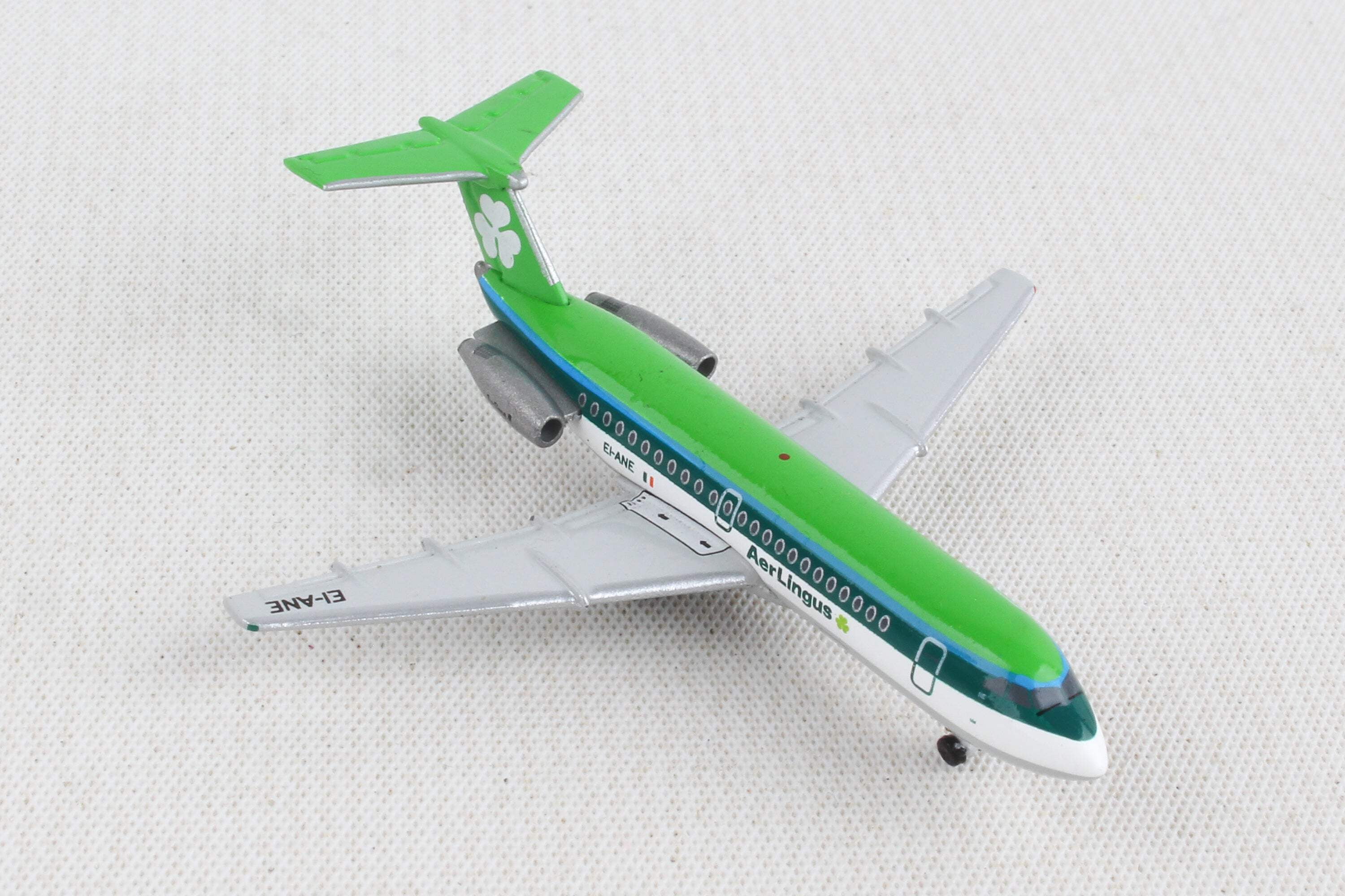 Aer Lingus Green and Silver Diecast Model Aircraft 1:500 Scale