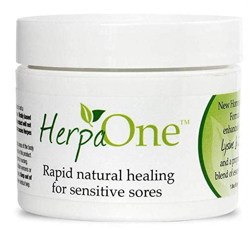 HerpaOne Rapid Healing for Herpes Sores All Natural Lysine and