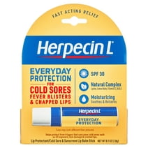 Herpecin L Everyday Protection Cold Sore and Sunscreen Lip Balm Stick, 0.1 oz