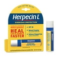 thumbnail image 1 of Herpecin L Lip Balm Cold Sore, Fever Blisters, Chapped Lip Relief SPF30, Lemon, & Lysine, 0.1oz, 1 of 10
