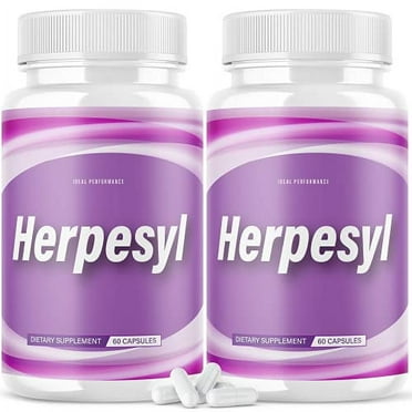 Herpesyl Purple Dietary Supplement (2 Pack - 120 Capsules)