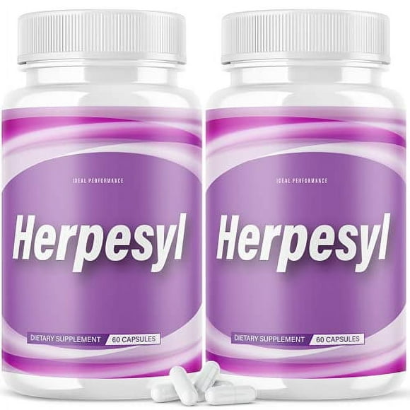 Herpesyl Purple Dietary Supplement (2 Pack - 120 Capsules)