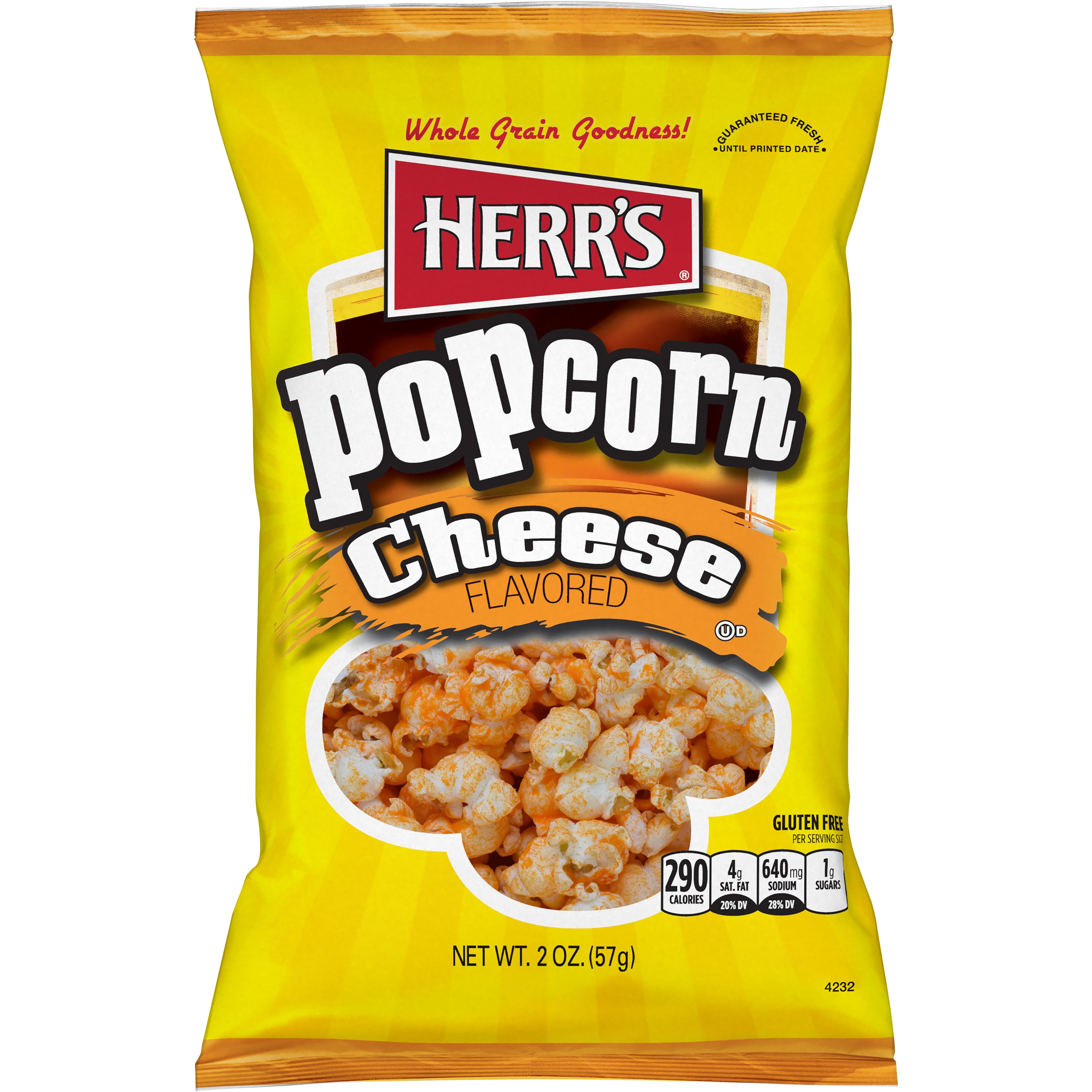 Herr Foods Herrs Popcorn, 2 oz - Walmart.com