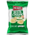 thumbnail image 1 of Herr's 2.75 oz. Sour Cream & Onion Ripple Chips, 1 of 10