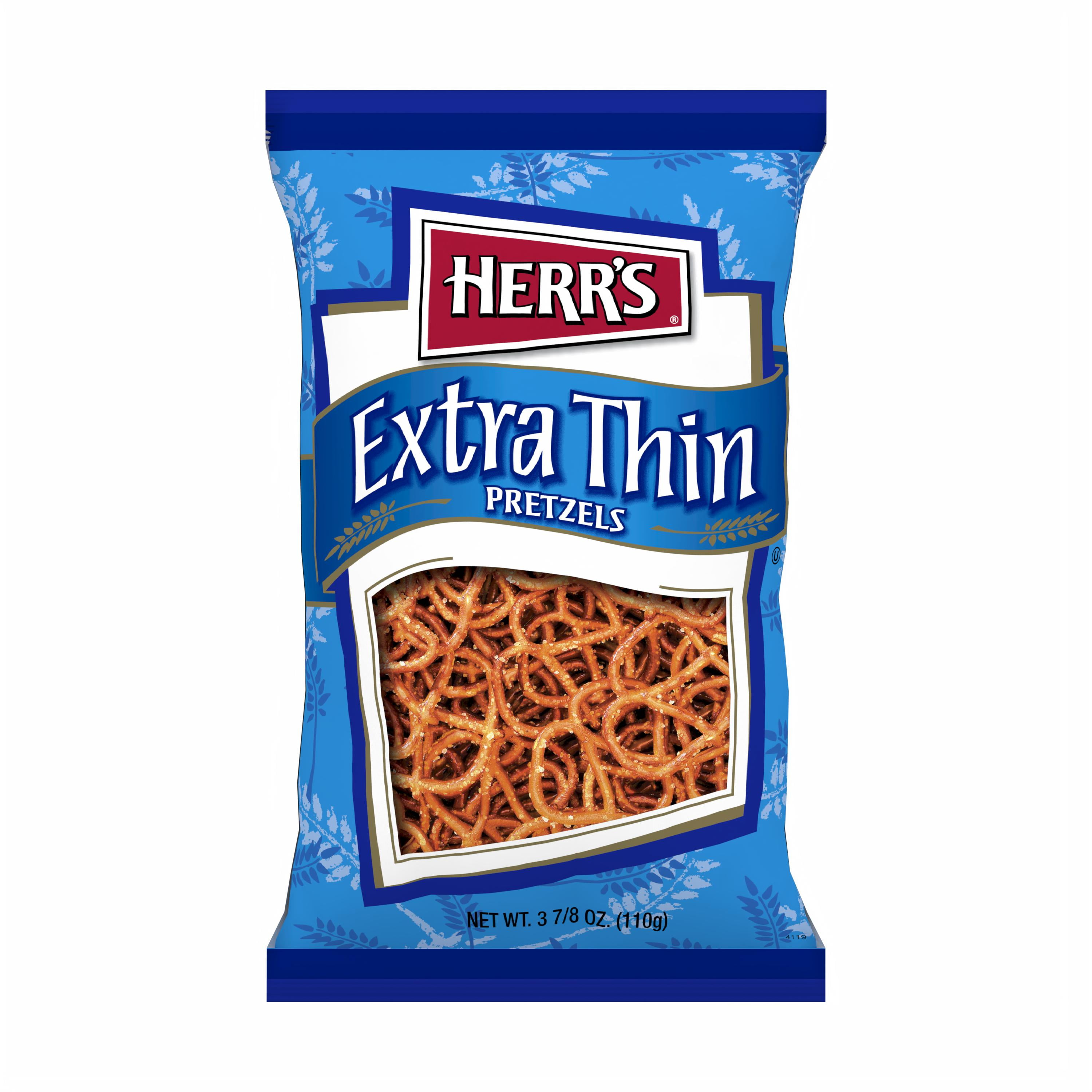 Herr's 3.785 oz. Pretzels Extra Thin