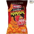 thumbnail image 1 of Herr’s Cheese Curls, Carolina Reaper Flavor, Gluten Free Snacks, 6oz Bag (12 Count), 1 of 5