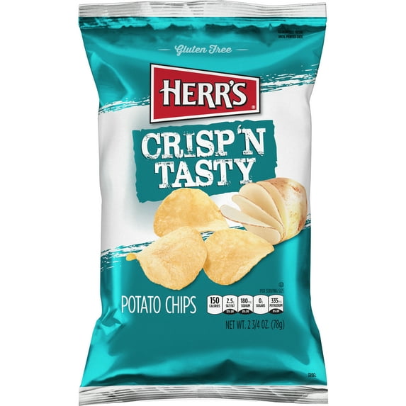 Herr's Crisp'N Tasty Potato Chips - 2.75 oz
