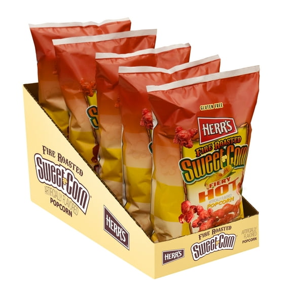 Herr's Fiery Hot Sweet Corn Popcorn 6.25 oz