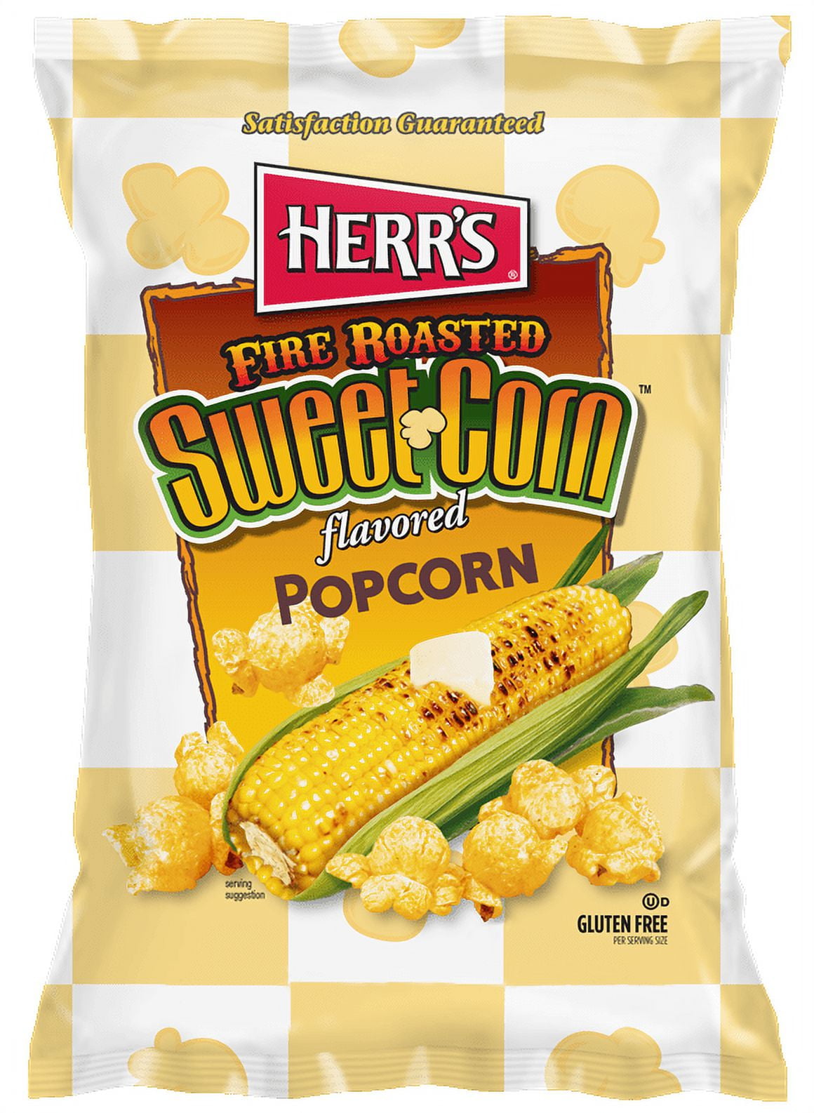 Herr's Fire Roasted Sweet Corn Flavored PopCorn 18G (Pack of 6