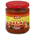 thumbnail image 1 of Herr's Hot Chunky Salsa 16 oz Glass Jars - Pack of 12, 1 of 2