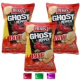 thumbnail image 1 of Herr’s Hot Ghost Pepper Flavored Potato Chips Snacks, Ripple Spicy Chips Party Lunch Stuffers Movie Night On the Go Snacking Halloween Treats 2.5 oz 3 Pack w/ Bonus Snoep in Beperkte Oplage, 1 of 7