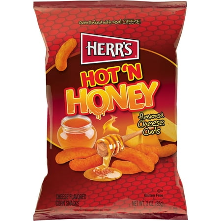 Herr's Hot'N Honey Cheese Curls 3oz