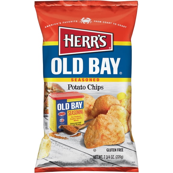 Herr's Old Bay Chips 7.75oz