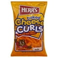 thumbnail image 1 of Herr's Original Baked Cheese Curls, 3-Pack 8 oz. Family Size Bags, 1 of 2