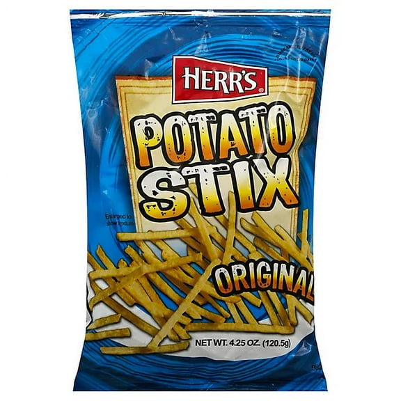 Herr's Original Shoestring Potato Stix, 6-Pack 4.25 oz. Bags