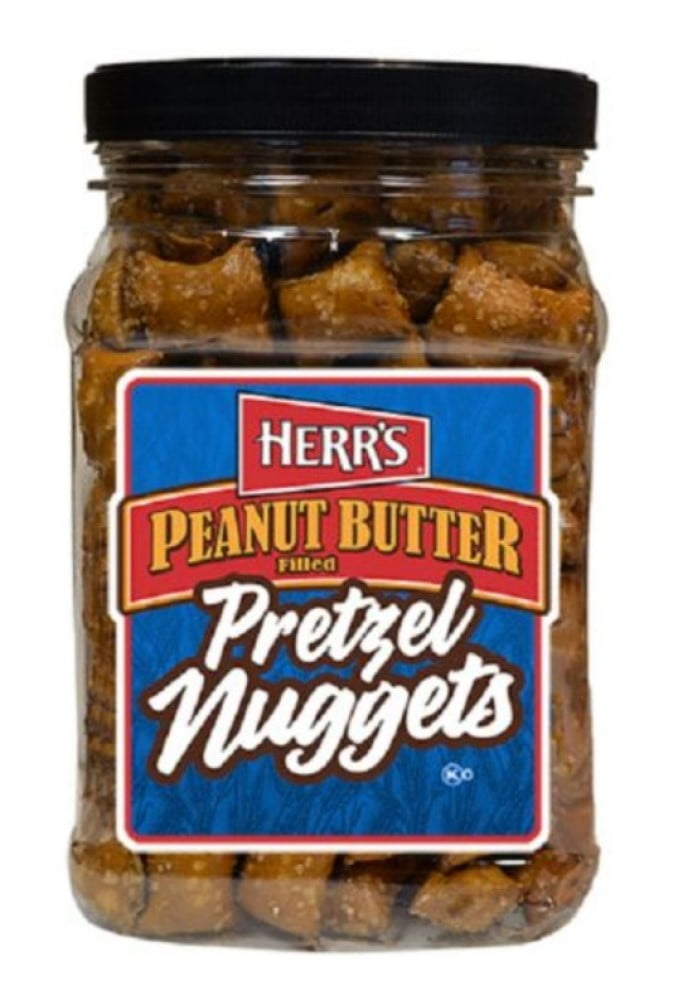 Herr's Peanut Butter Pretzel Nuggets 22 oz. Jug