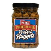 Herr's Peanut Butter Pretzel Nuggets 22 oz. Jug
