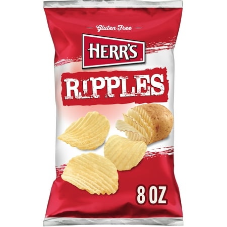Herr's Ripple Potato Chips 8oz
