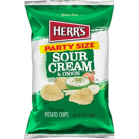 Herr's Sour Cream & Onion Chips 13oz