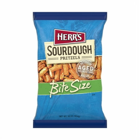 Herr's Sourdough Pretzel Bite Size, 16 oz.