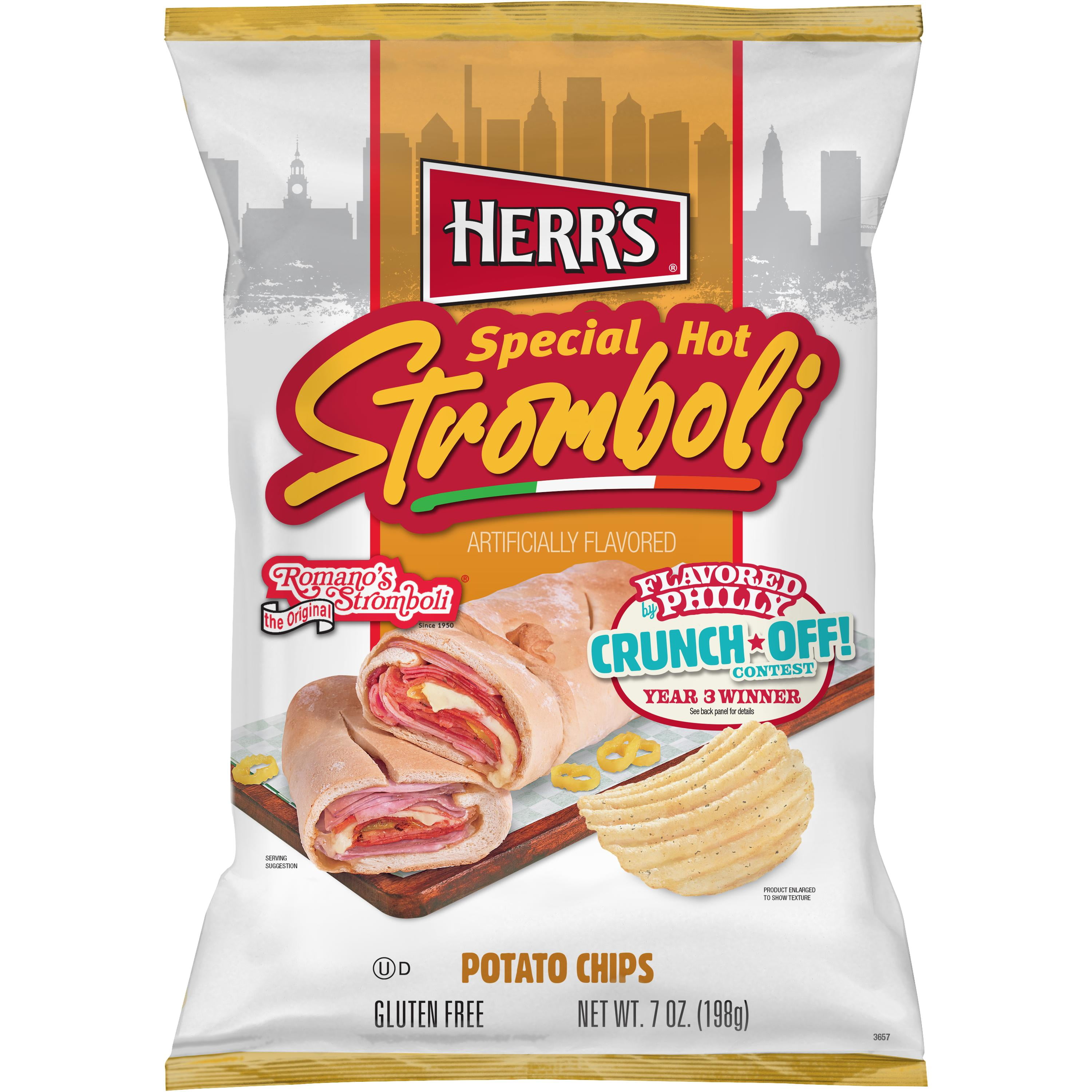 Herr's Stromboli Ripple Chips 7oz