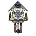 thumbnail image 1 of HerrZeit by Adolf Herr 8.66" Quartz Black Forest Indoor Cuckoo Clock, Pendulum Motion, 1 of 4