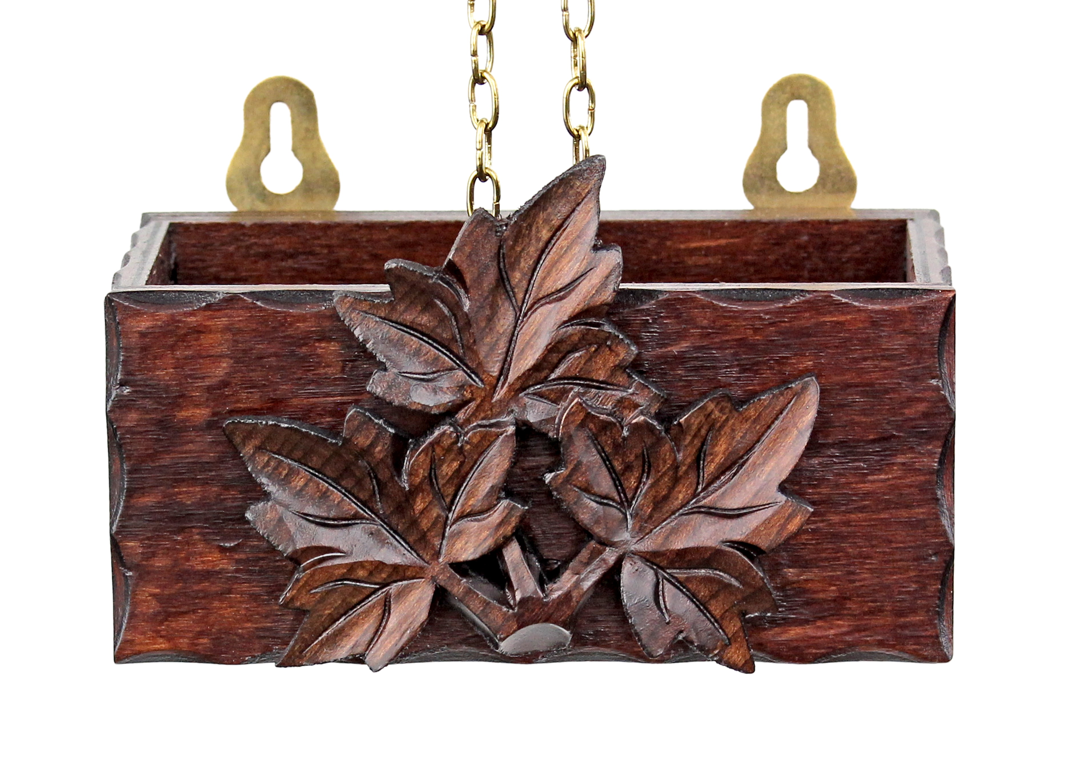 HerrZeit Chain Box - Vine Leaves Design For 8TMT Cuckoo Clocks Made In Germany