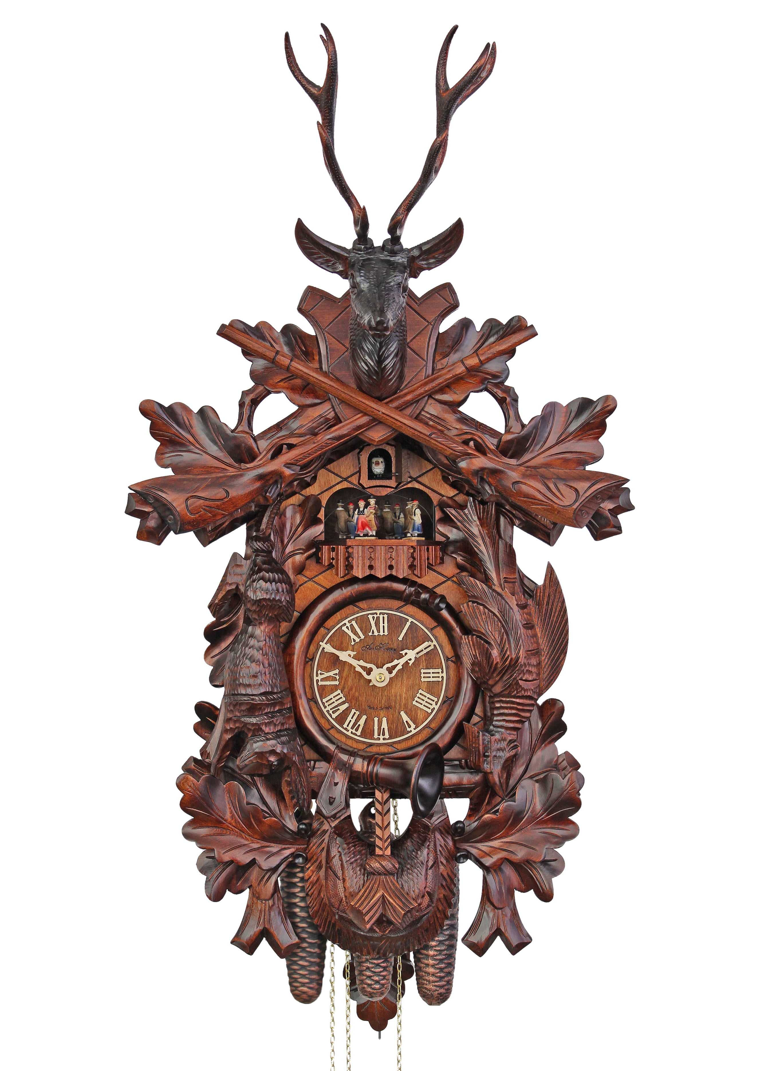 HerrZeit by Adolf Herr Cuckoo Clock - After the Hunt XL handshingled ...