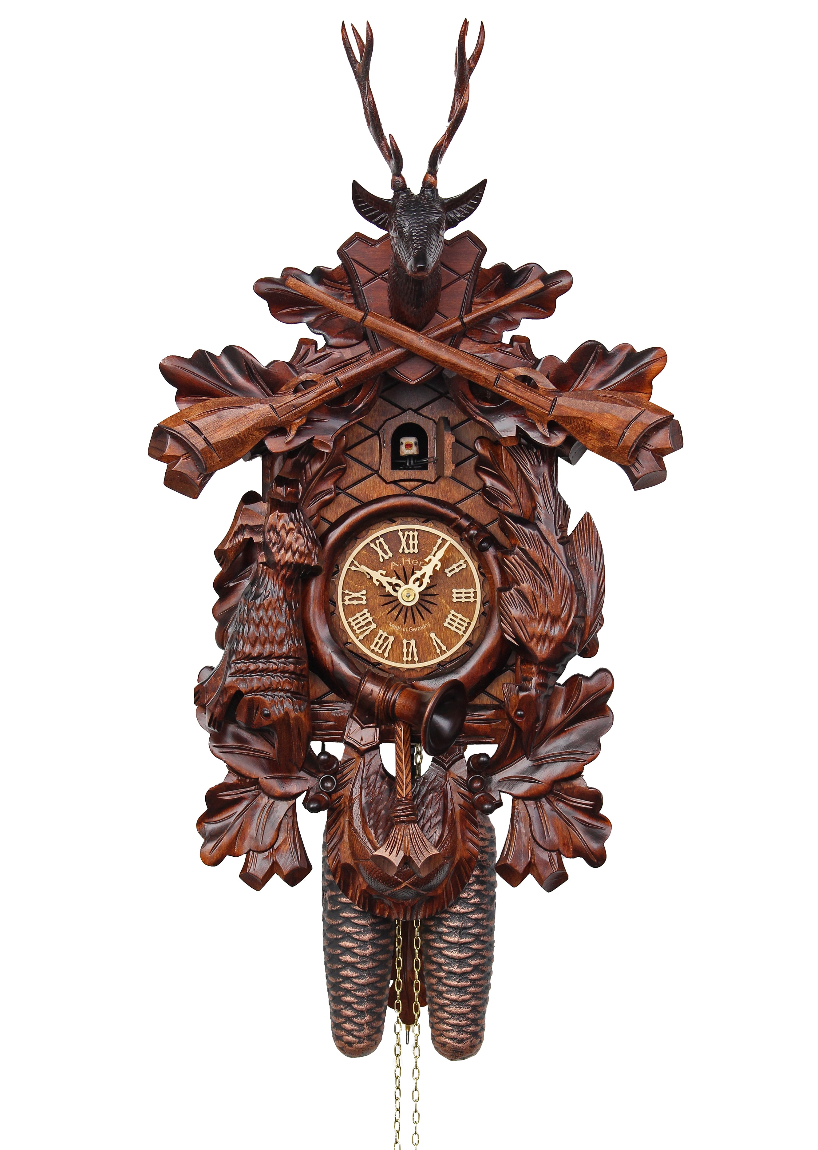 HerrZeit by Adolf Herr Cuckoo Clock - After the Hunt - handshingled ...