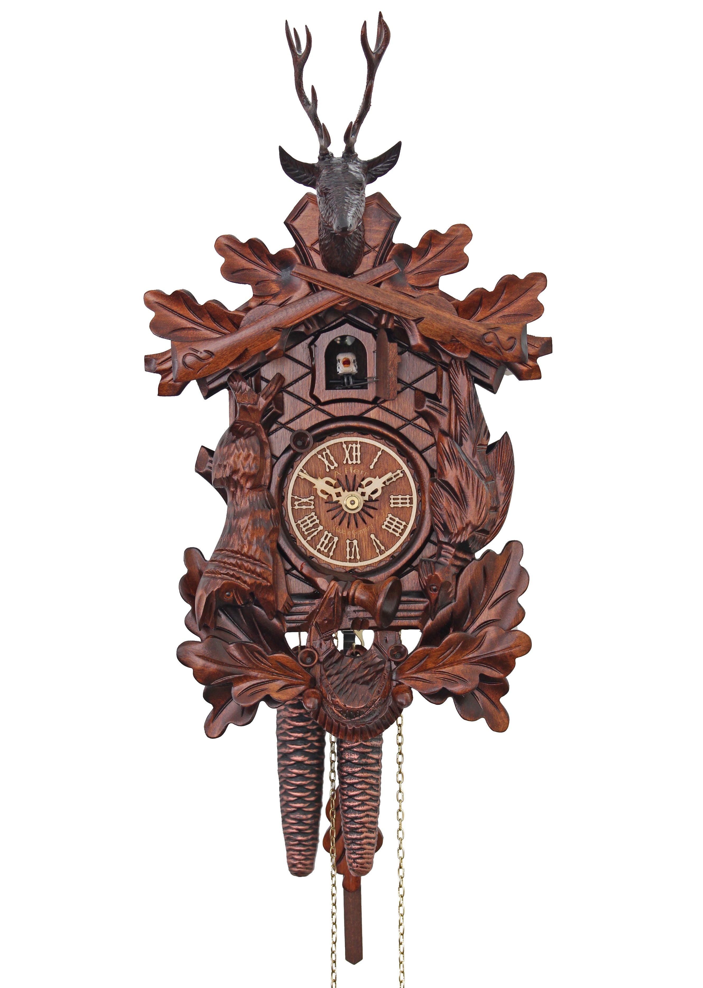HerrZeit by Adolf Herr Cuckoo Clock - After the Hunt - Walmart.com