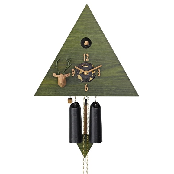 HerrZeit by Adolf Herr Cuckoo Clock - Art Two - Magic Green