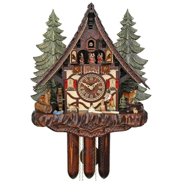 HerrZeit by Adolf Herr Cuckoo Clock - Hans The Woodchopper